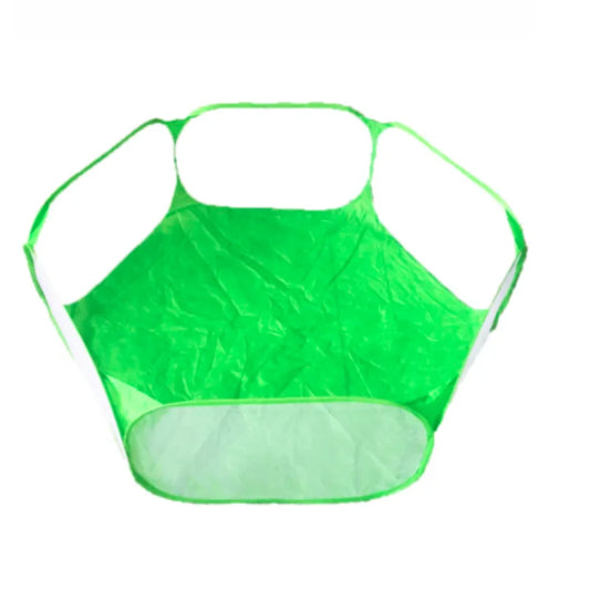 Versatile Transparent Portable Pet Playpen - Ideal for Dogs, Cats, Rabbits, and Small Animals