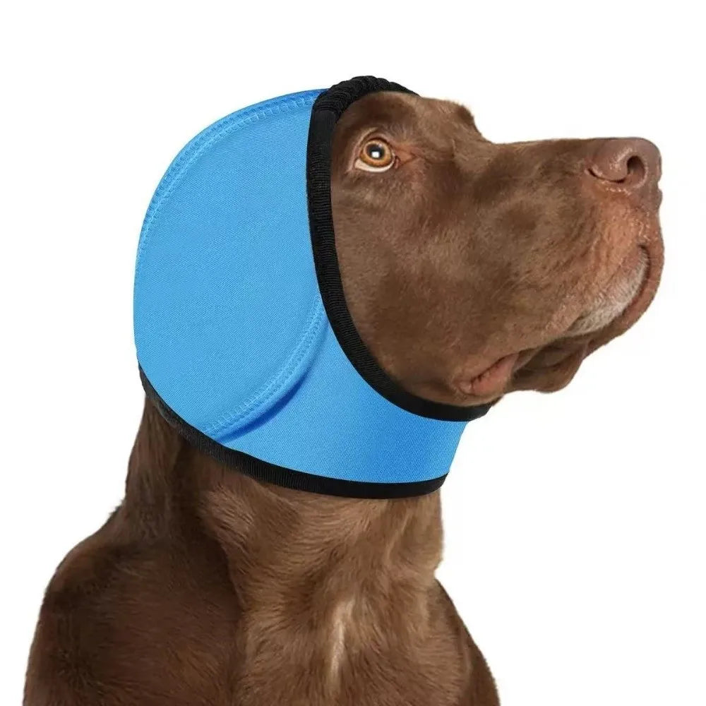 Ultimate Hearing Protection Dog Calming Earmuffs - Waterproof & Shockproof Noise Reduction Headcover for Your Furry Friend