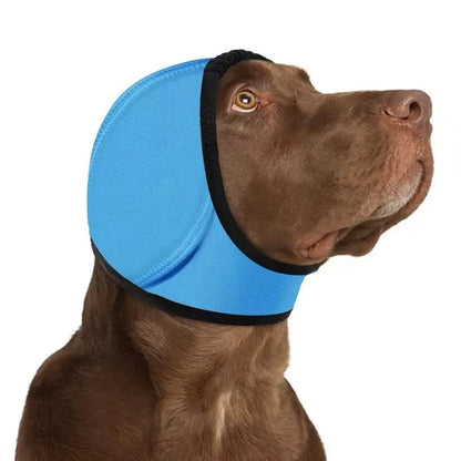 Ultimate Hearing Protection Dog Calming Earmuffs - Waterproof & Shockproof Noise Reduction Headcover for Your Furry Friend