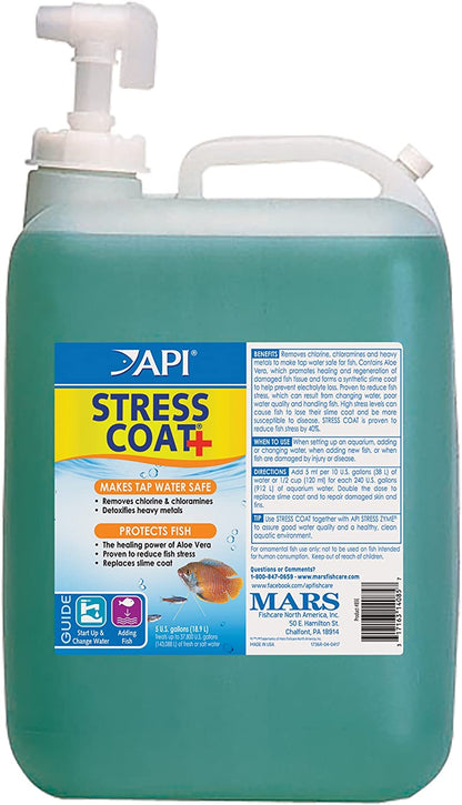 Stress Coat Aquarium Water Conditioner - 16 oz Bottle