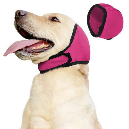 Ultimate Hearing Protection Dog Calming Earmuffs - Waterproof & Shockproof Noise Reduction Headcover for Your Furry Friend