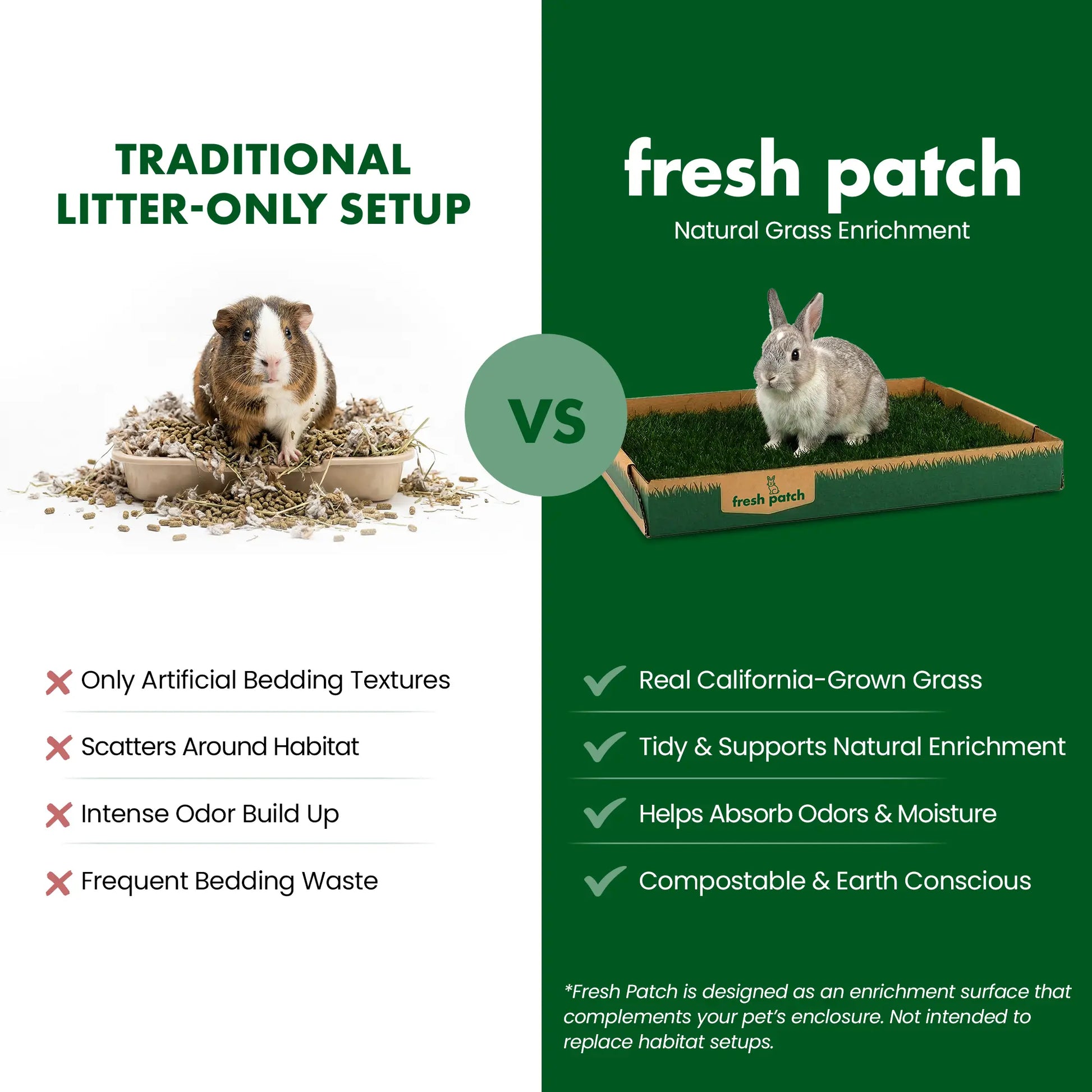 Rabbit Patch - Farm Fresh Grass Pad (Mini)