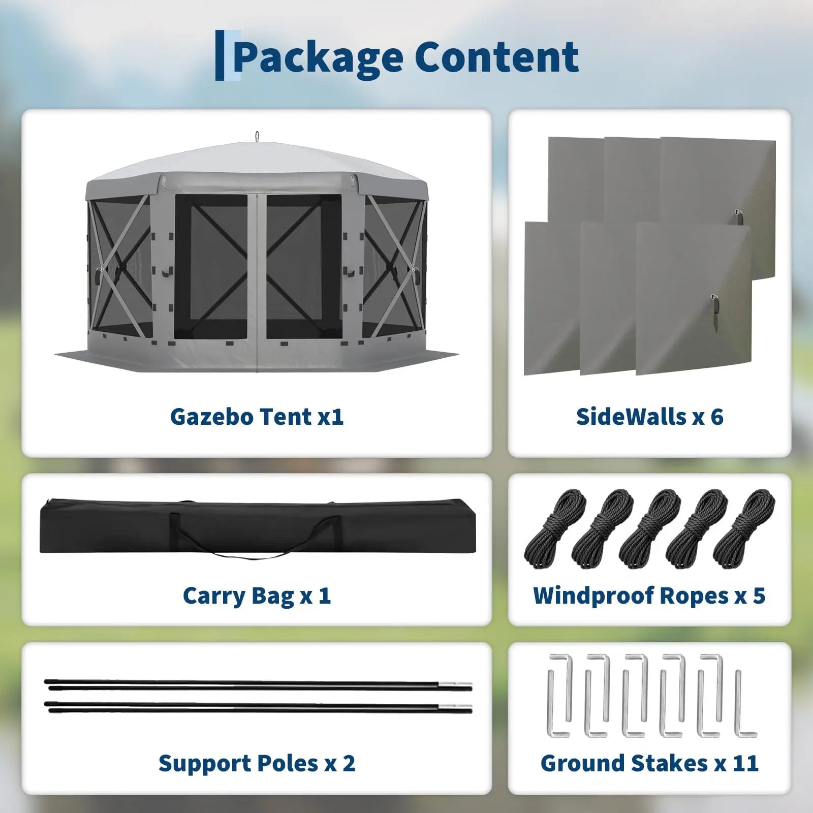 Transform Your Outdoor Gatherings with the Garvee 11.5x11.5 Ft Instant Pop Up Screen Gazebo Tent - Enjoy Comfort with Full Mesh Walls and Versatile Wind Panels!