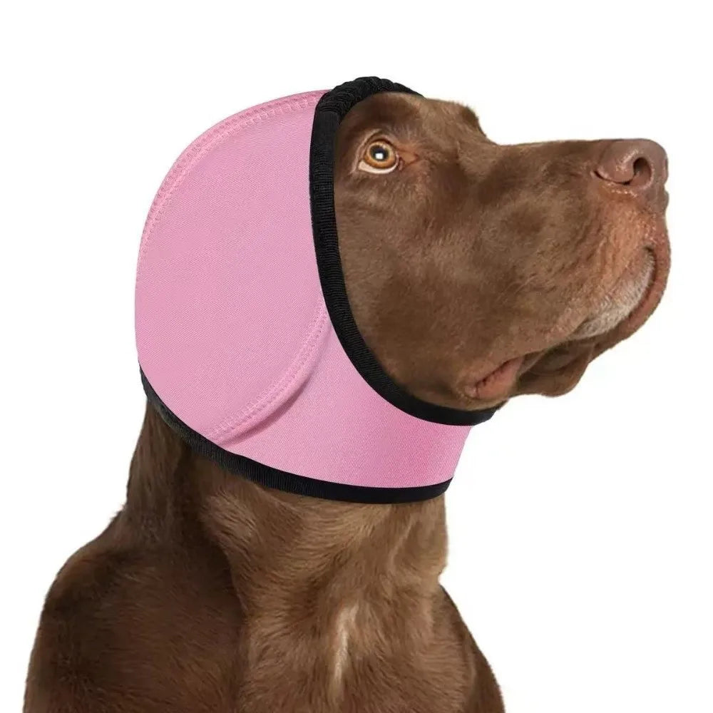 Ultimate Hearing Protection Dog Calming Earmuffs - Waterproof & Shockproof Noise Reduction Headcover for Your Furry Friend