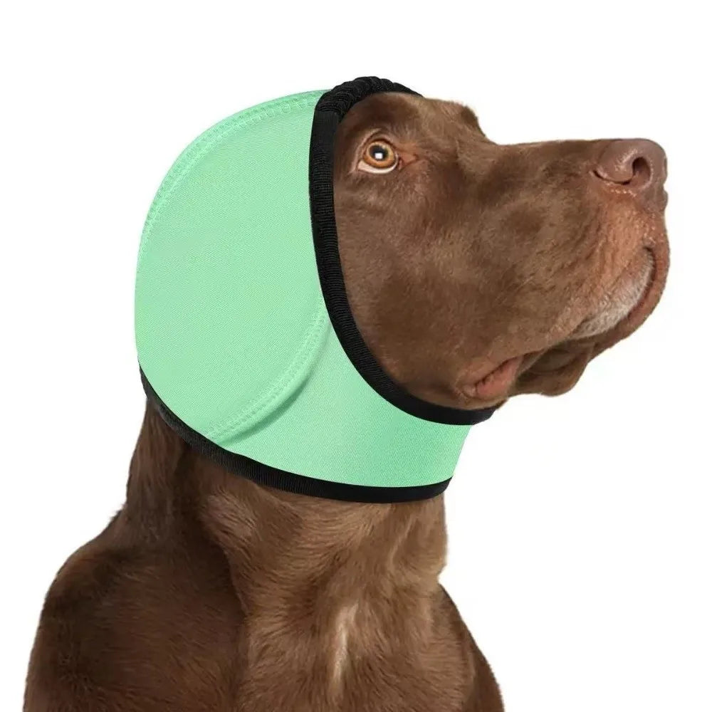 Ultimate Hearing Protection Dog Calming Earmuffs - Waterproof & Shockproof Noise Reduction Headcover for Your Furry Friend