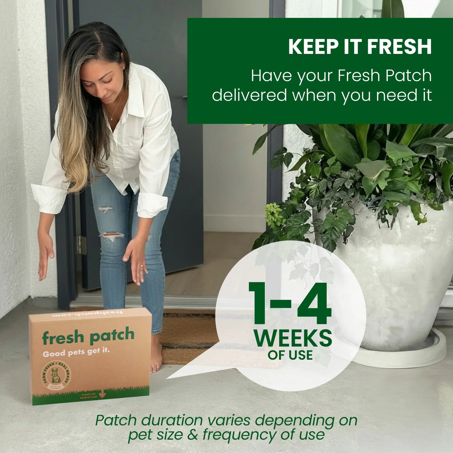 Rabbit Patch - Farm Fresh Grass Pad (Mini)